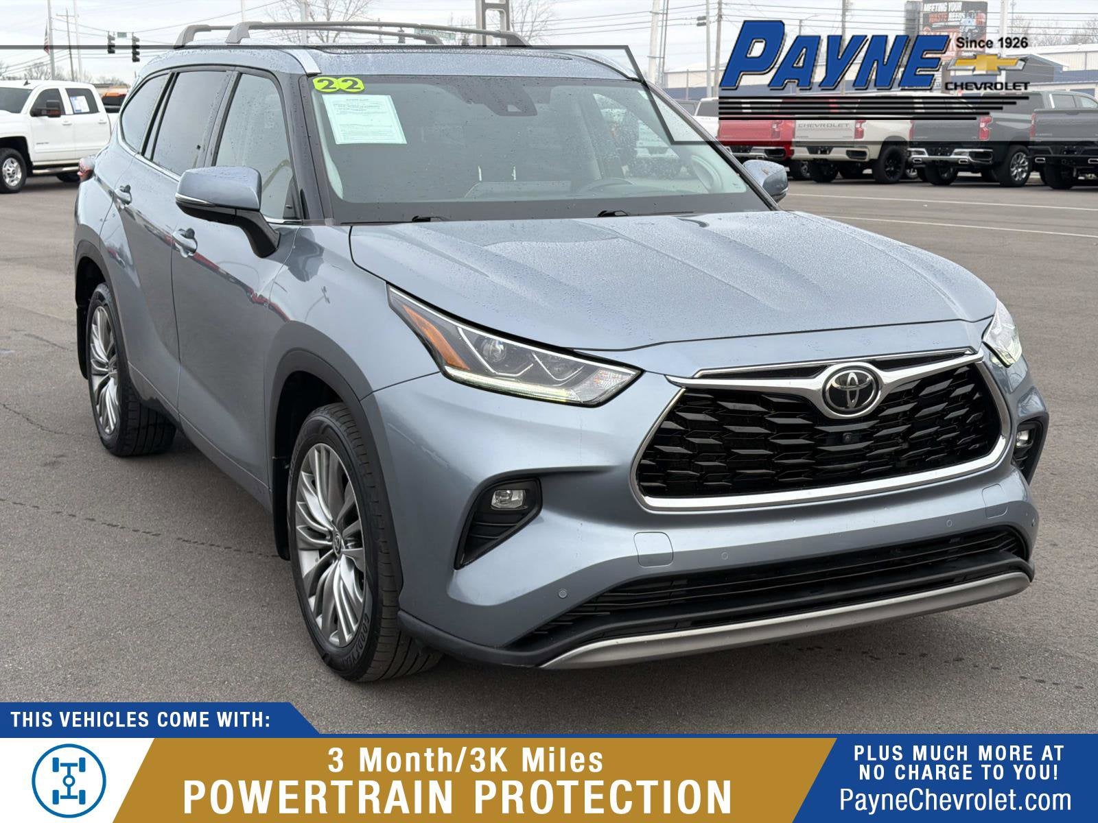 2022 Toyota Highlander Platinum