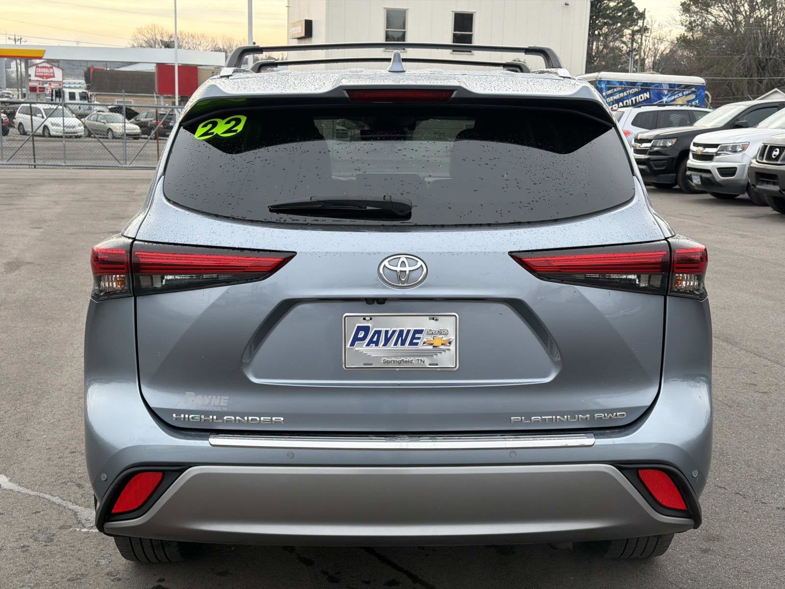 2022 Toyota Highlander Platinum