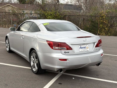2012 Lexus IS 250C 2DR CONV AT
