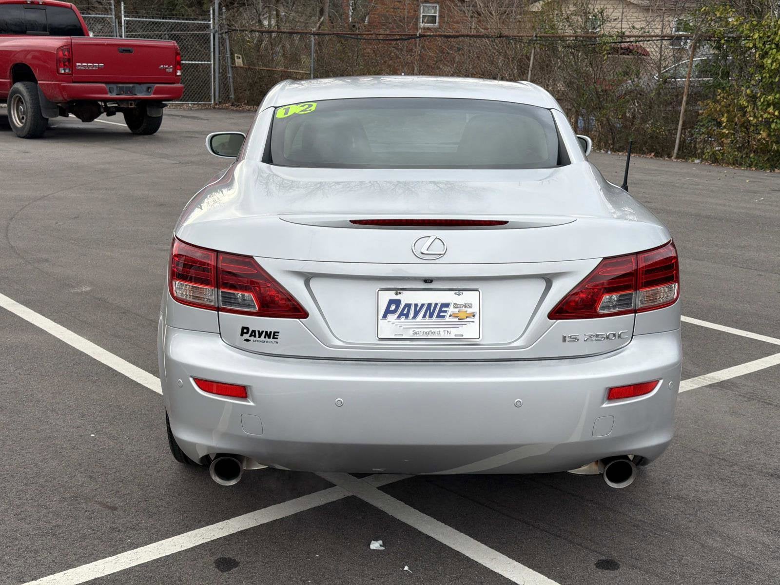 2012 Lexus IS 250C 2DR CONV AT